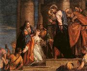  Paolo  Veronese Christ and the Woman with the Issue of Blood china oil painting artist